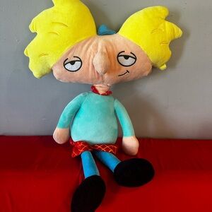 Nickelodeon Hey Arnold Plush - Yellow Hair, Teal Shirt & Blue Legs